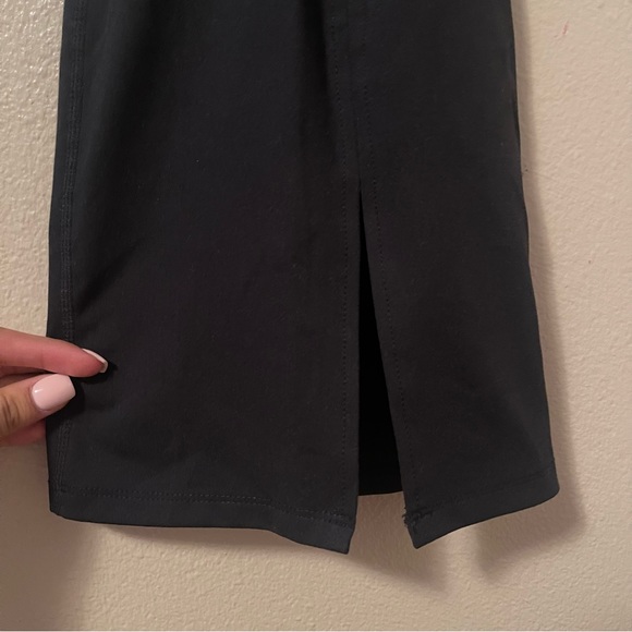 WILDFOX Paxton Slit Flare Pant Black - Picture 3 of 7